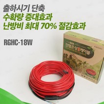 시설원예 하우스용 히팅 열선 케이블 100M 기계설비 안전전기, 1개