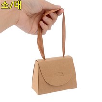 웨딩촬영 단체 스태프 간식 과자상자 5개 선물 포장, 대 - 화이트
