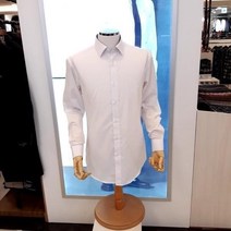 란체티 괴정 화이트 슬림핏 셔츠 LZRTC70WH