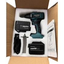 진정한 550N.m 18V 1/2 브러시리스 무선 임팩트 렌치 1830 1840 호환 가능... 자동차 수리 트럭 수리용 리튬 배터리, 9.미국 - with 2 9.0Ah battery