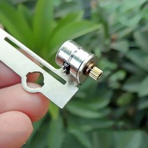 스탭 모터 감속기 서보모터 브래킷 액세서리 Mini 2-phase 4-wire 10BY 10mm Stepper Motor 18 Degree Mount bracket 13 Teet