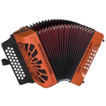 Hohner Compadre GCF 아코디언 오렌지 Hohner Accordions, Orange