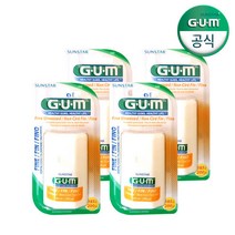 GUM 검 치과 파인 언왁스 대용량 치실(183m) 540 4개, 단품