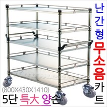 루미카 무소음-스텐5단 특대양손-난간형, (옵션1)나.브레이크장치추가-4개1세트