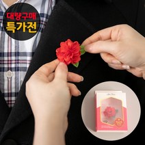 카네이션 부토니에 코사지 대량구매시 추가할인 어버이날 스승의날 행사 감사 2, 05.부토니에카네이션코사지, (50PCS)