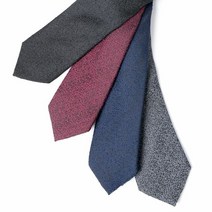 러프 스킨 솔리드 수동넥타이 4종_NMM8037TO40
