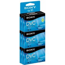 소니 dvm60prr6 프리미엄 디지털 비디오 카세트 브릭 - 6팩