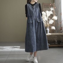 besteffie 가을 멜빵원피스 데님원피스 바스락원피스 워싱 조끼원피스 나시 청원피스 롱원피스 봄 여름 B15