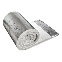 결로 방지 고온 단열재 에어로젤 알루미늄 절연방화 담요 보온 매트 에어로겔 보온재, 두께 10mm x 61CM x 15m