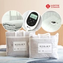 롯데알미늄 전기매트 온열매트 슈퍼싱글 퀸 사이즈 (LPM-1000)