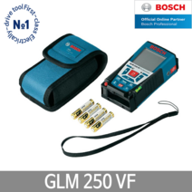 보쉬 GLM250VF 레이저거리측정기 레이저줄자 뷰파인더, 1