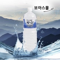 1.8L 1박스/500ml 1박스약산수 약산샘물 약산생수 과거청와대납품했었던생수, 8개