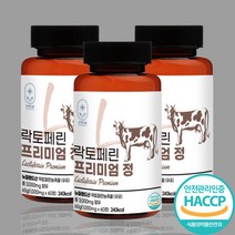 순백드림 초유 유산균 단백질 락토페린 프리미엄 정 3000mg, 6개월분, 3개, 60정