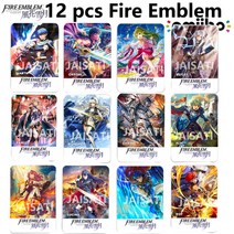 NS 스위치 디아블로 3 amiibo 잠금 카드 NFC 게임 amxxbo 데이터 설정 엘리트 몬스터 비밀 영역 전리품 고블린 포함, [11] 12 pcs Fire Emblem