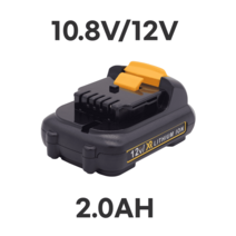 디월트 호환 배터리 12V 18V 20V 전동 공구 드릴 급속 충전기 DCD996 DCD998 DC999, 10.8V 12V 2Ah개