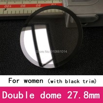시계 수리 도구 줄 폴리싱 탈자기 공구 오프너 라도 센트릭스 시리즈용 사파이어 글라스 r30939013 r30941162 크리스탈 로즈 골드 실버 블랙 골드 트림 부품, 27.8mm black trim