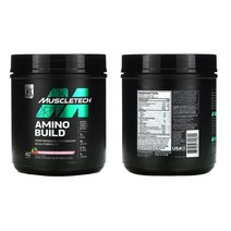 머슬테크 아미노 빌드 bcaa 딸기수박 614g, 1개