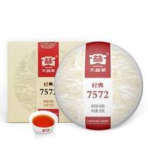 세계 1위 대익 보이차 클래식 7572 숙차 1807, 1개