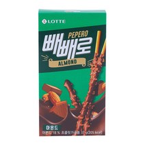 롯데제과 아몬드빼빼로, 32g, 20개