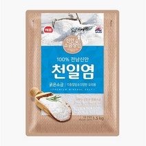 해표 간수뺀 신안 천일염 1.5kg, 3개