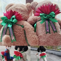 가방 카네이션꽃 화환 화한 어버이날 스승의날 시선집중 인간 카네이션 리본 아기 유아 아동, 어버이은혜 감사합니다