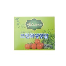 센스플러스 크린위생장갑 200매, 1개