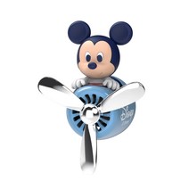 [디즈니 정품 인증] DISNEY 미키마우스 에어휠 송풍구 장착 프로펠러 방향제, 본품