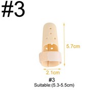 tcare 1piece finger splint brace 조절 가능한 손가락 지지대 손가락 관절염 관절 손가락 부상 중괄호 통증 완화, 사이즈 3