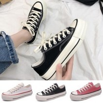 슈썸 캔버스화 키높이운동화 통굽 단화 스니커즈 TG512