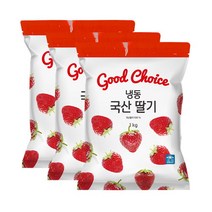 생활N [생활앤] 냉동 국산 딸기 1kg x 3팩, 단품없음
