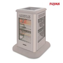 후지카 타이머형 에코 오방난로 발터치 전기 히터 업소용 가정용 산업용 FU-655 베이지