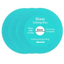 100mm 유리 커팅 디스크 다이아몬드 대리석 톱날 세라믹 타일 옥 특수 연마 커팅 블레이드 샤프 브레이징 그라인딩 디스크, 3pcs 블루