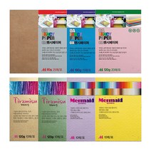 OA팬시페이퍼 A4 80~180g/m2 사무용색지 칼라머메이드 티라미수 용지, 칼라머메이드11 A4