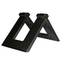 어린이 잔액 자전거 주차 프레임 어린이 12 인치 휴대용 PVC 어린이 잔고 주차장 지원, 검은색