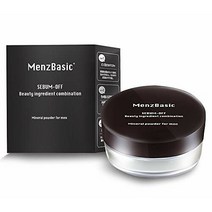 맨즈 베이직 테카리 방지 파우더일본제 미네랄 파우더 피니싱 파우더 장시간 사라사라감 지속 식물 줄기세포 엑기스 배합 프리 디자인 メンズベーシック テカリ防止パウダー日本製 ミネラルパウ
