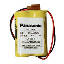 파나소닉 BR-AGCF2W 6V 공작기계배터리 위아CNC 화낙시스템 현대위아 두산 CNC, 1개