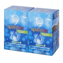 (영국)Spatone 넬슨스 스파톤 철분 아이언 사과맛 애플 액상 25ml 28개입 2팩
