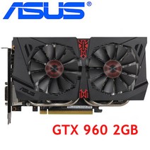 ASUS 비디오 카드 GTX 960 2GB 128Bit GDDR5 그래픽 카드 nVIDIA VGA 카드 용 Geforce GTX960 HDMI GTX 750 Ti 950 1060
