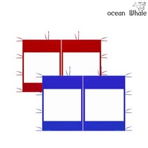 오션웨일 접이식 야외 천막 2m D단품 (투명바람막이 지퍼형 1면만) 주차 행사용 포장마차 캐노피 천막, (D단품-지퍼형)브라운