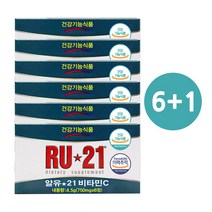 알유21 RU21 RU-1 숙취해소 음주전후 비타민C 6정 6개(36정) + 1갑, 7개