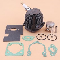 충전식 예초기 미쓰비시 TU26 용 33mm 실린더 피스톤 키트 중국어 CG260 트리머 브러시 커터 개스킷 점화, 한개옵션0