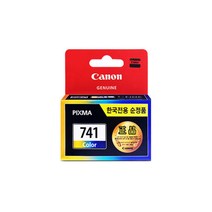 캐논 정품잉크 PG740검정 CL741컬러, 정품_CL741컬러, 1개