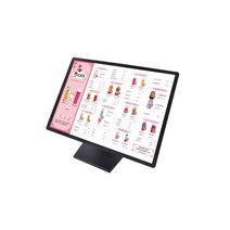 카운터 LED라이트박스 전광판 사이니지 라이트패널, 분위기있는블랙세로막대베스트셀러스크린A4