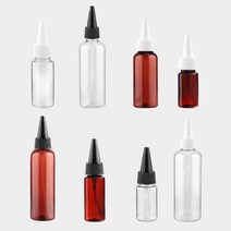 스프레이 공병 향수 용기 플라스틱 화장품 여행용병, 22. 20ml 브라운 (화이트캡)