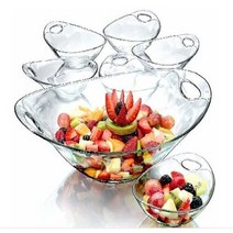나nanr_식기 프렉티카볼 10cm-(1p) 주방용품 그릇 샐러드보울 유리 투명볼 빙수 화채 유리볼 빙수볼 화채볼♥sksnfll, ♥sstarting