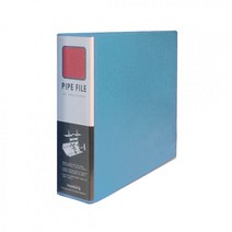 희망화일 A4 2공 파이프 바인더화일 폭4~9cm*홀간격7cm 세로형 대용량 서류보관, 4cm, 청색
