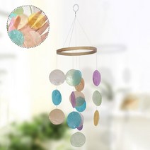 풍경소리 윈드차임 처마종 shell moon wind chime room decoration nordic style hang windchimes wall 펜던트 홈 정원