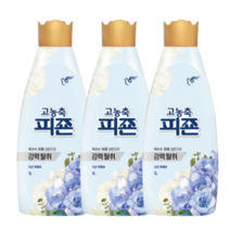 피죤 고농축 섬유유연제 오리지널 1L 3개 블루 파랑색 오션후레쉬