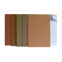 (5장) 콜크 보드 5T 60x90 무늬 원단 시트 판 우드락
