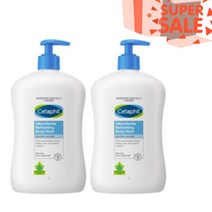 세타필 대용량 바디워시 산뜻한향 1000ml 2개